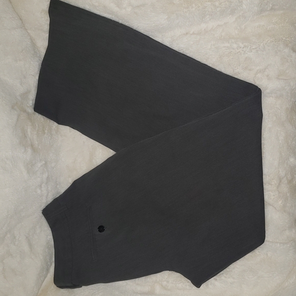 EXPRESS size 10R Gray Dress Pants Editor Fit - Picture 2 of 11